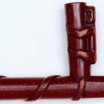 Pipe Bowl. Lakota (Sioux), Northern Plains, ca. 1880. Pipestone (catlinite). NA.504.220