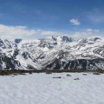 June Bear Tooth Mountain Snow