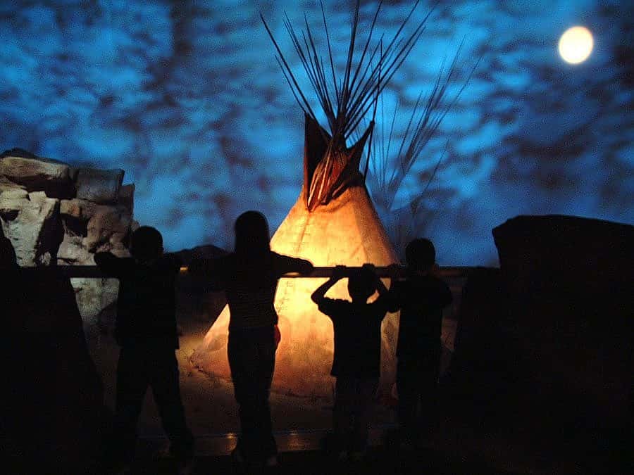 Seasons of Life gallery in the Plains Indian Museum
