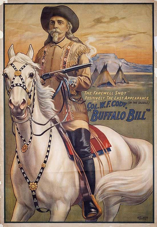 'The Farewell Shot' poster. 1.69.137. Buffalo Bill Center of the West.
