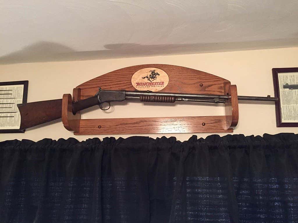 Winchester Model 1890, SN 576114, belongs to Ryan Hodges