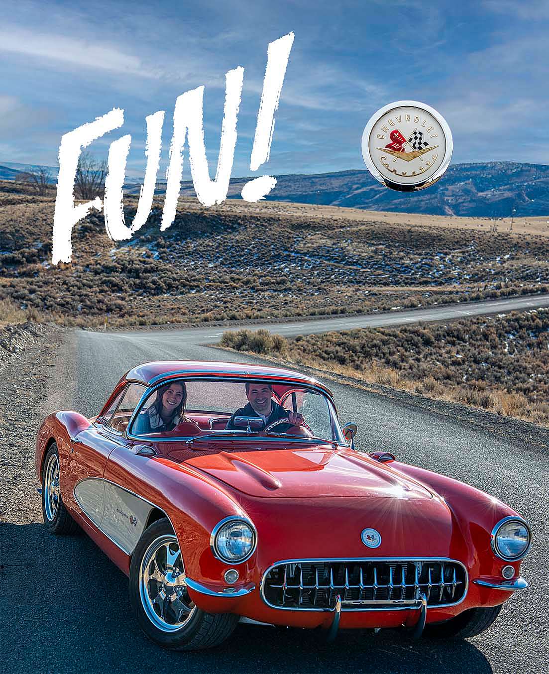 Corvette brochure modernized