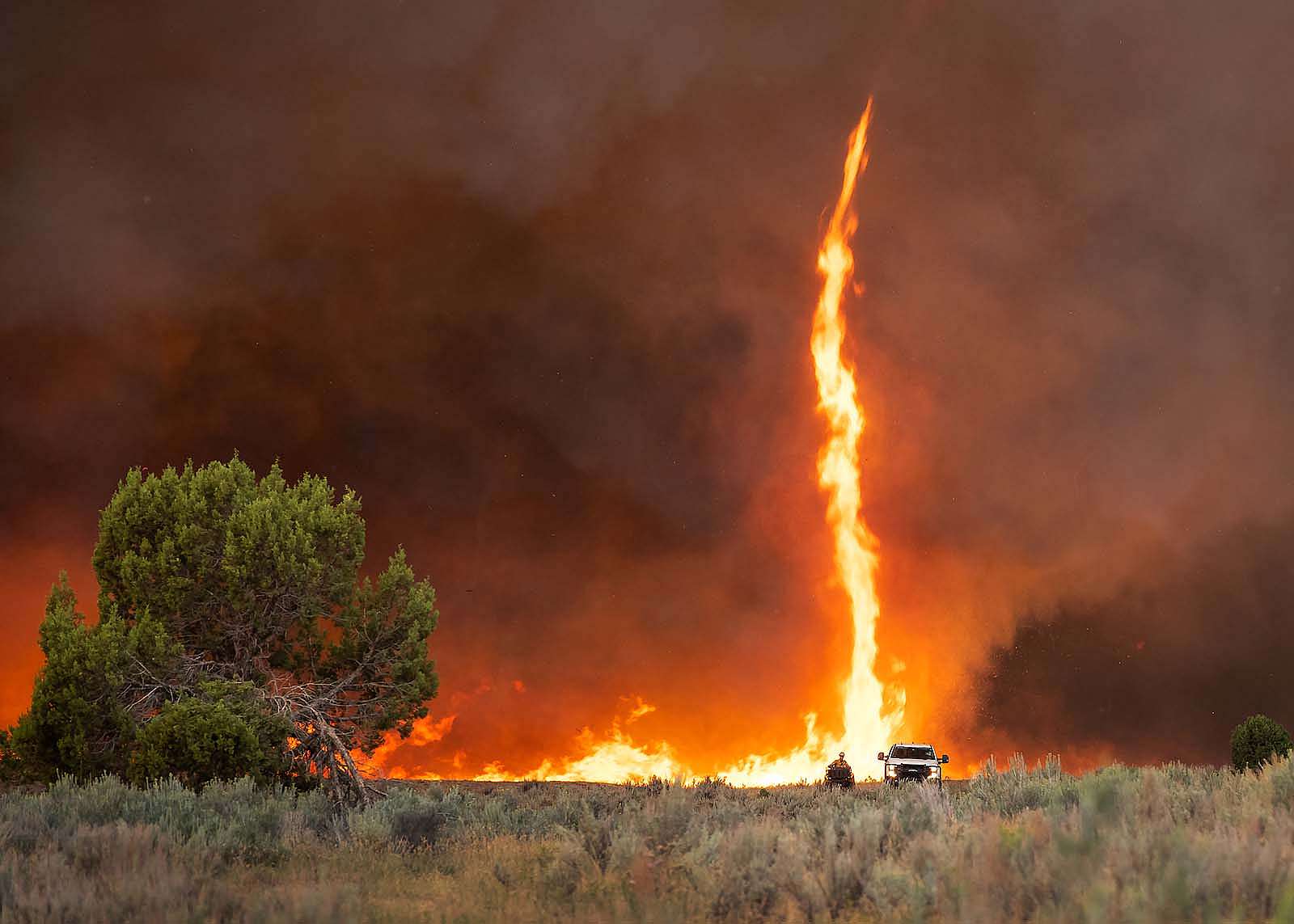 Funil Fire Exhibition: Fire on the Mountain - Wildland Firefighting - Kyle Miller