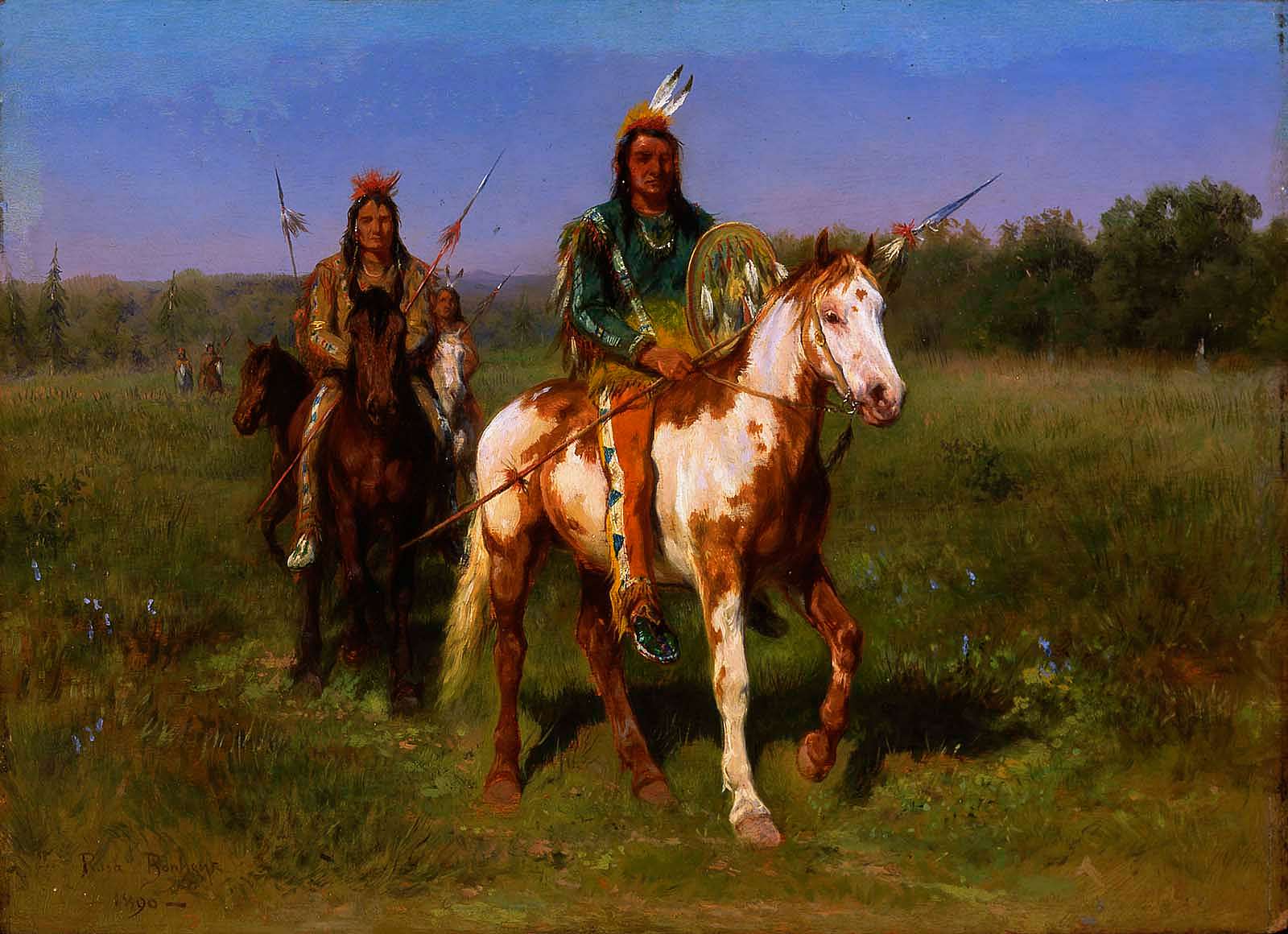 French artist was inspired by the performers in the Wild West show