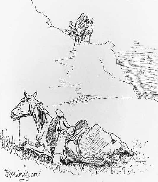 "We Found a Small Pony, Saddled and Bridled, Lying Down"