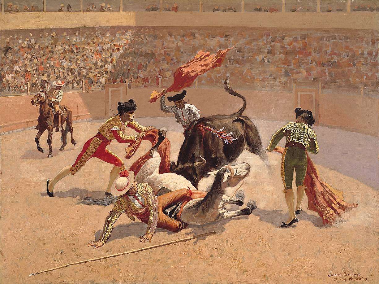A Bull-Fight in Mexico