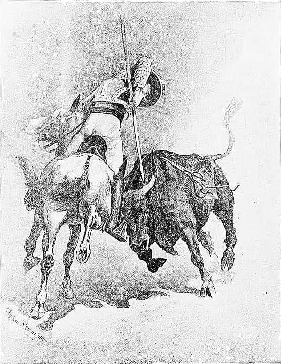 The Picador Receiving a Charge of the Bull