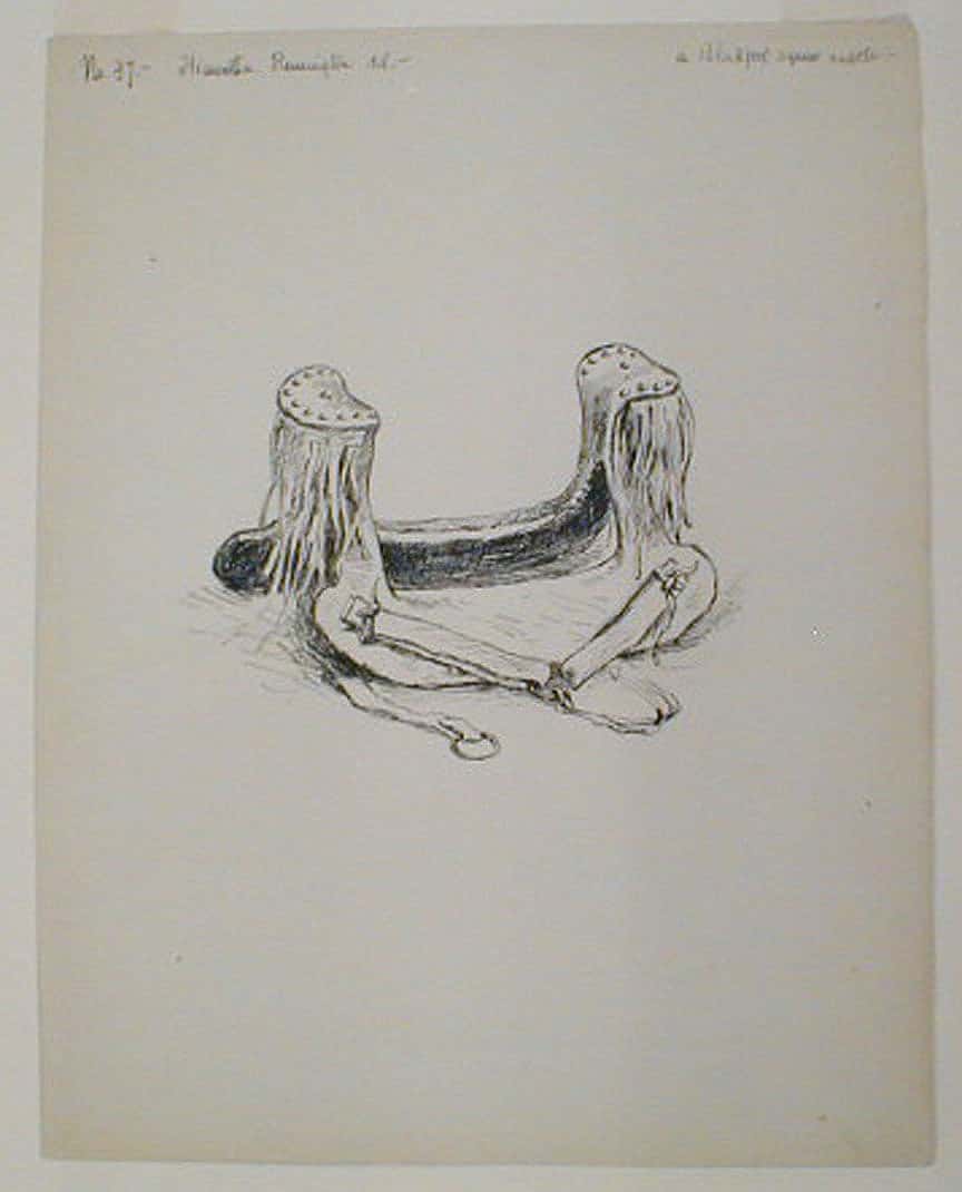 A Blackfoot Squaw Saddle