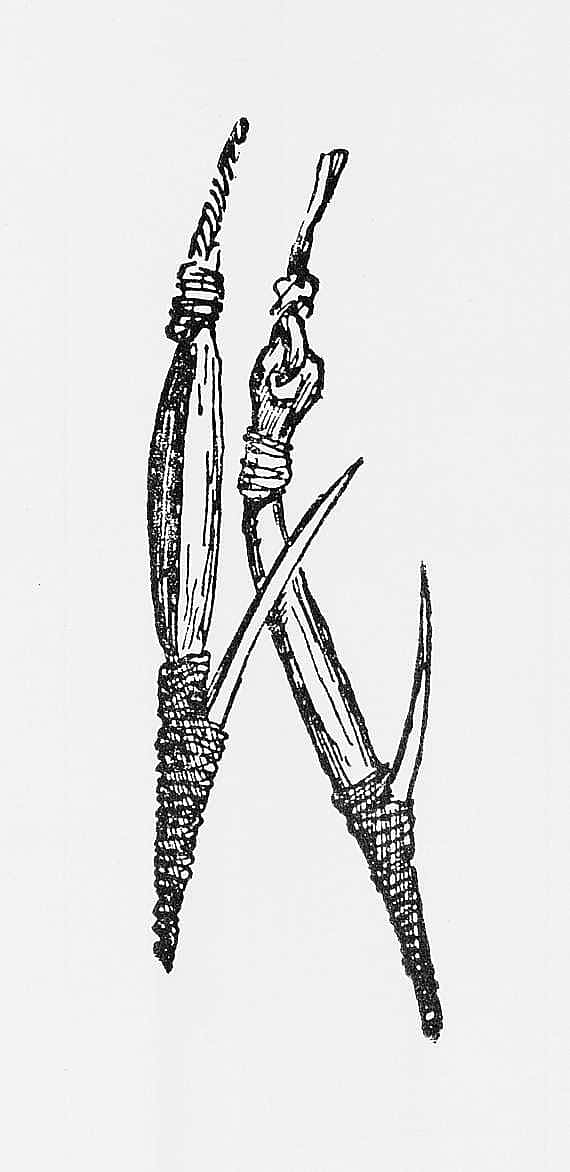 Fish-hooks, Common to Northwest Coast