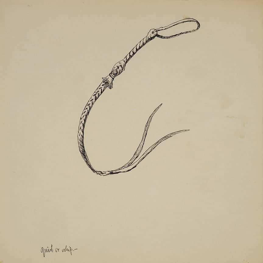 (Untitled) Quirt or Whip
