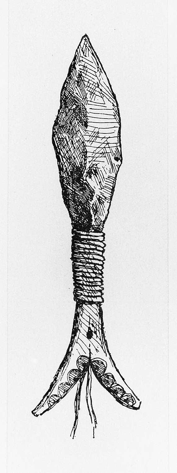 Nootka Sound Knife, Flint
