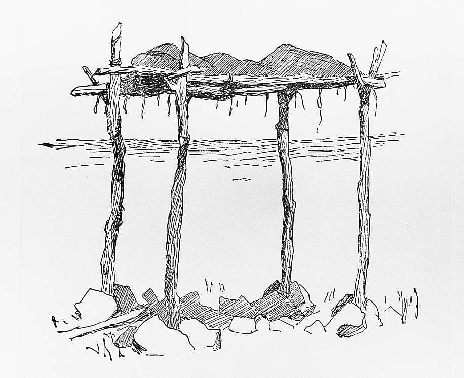 Plains Indian Grave