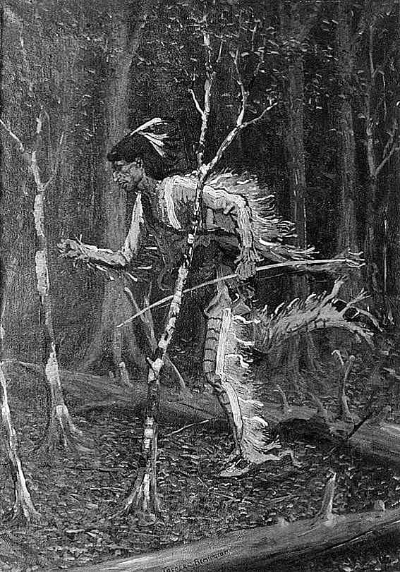 Thorough Bush, and Brake, and Forest, Ran the Cunning Pau-Puk-Keewis