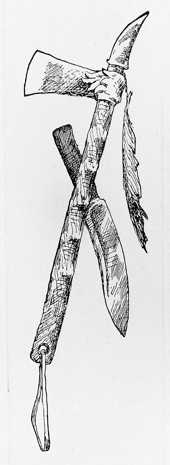 Tomahawk and Knife