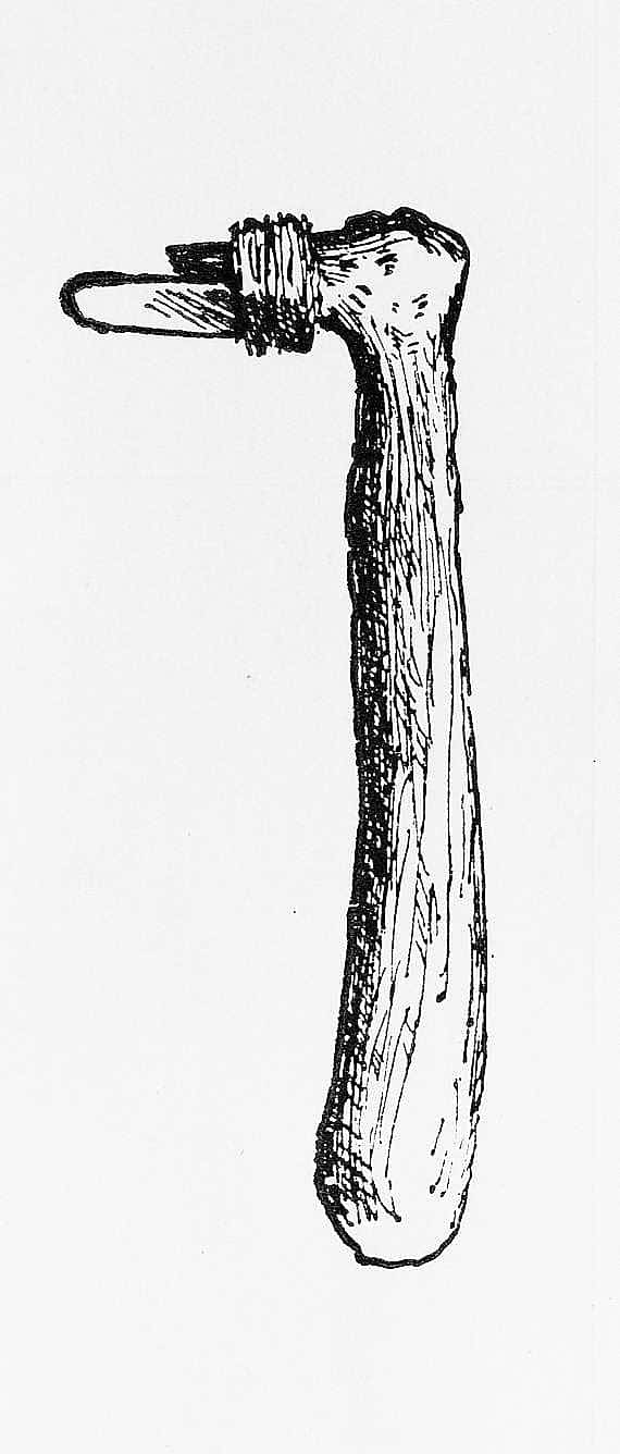 "Weubaja" or Hide Dresser, Common on Buffalo Range, 1889