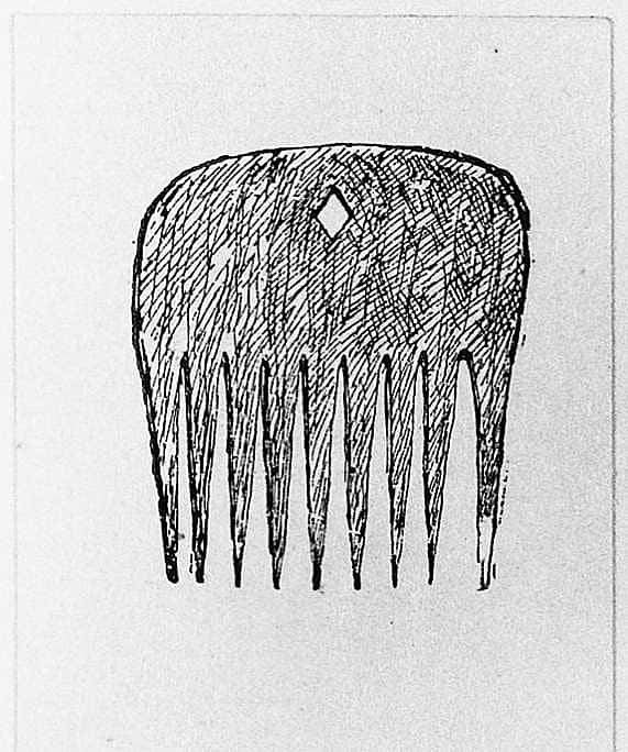 Wooden Comb, 1889