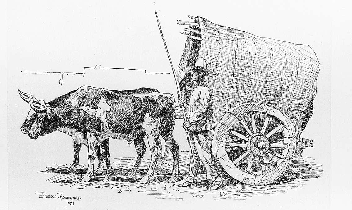 A Mexican Two-Wheeled Cart