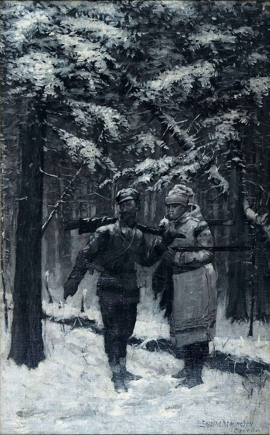 "The Track in the Winter Forest"