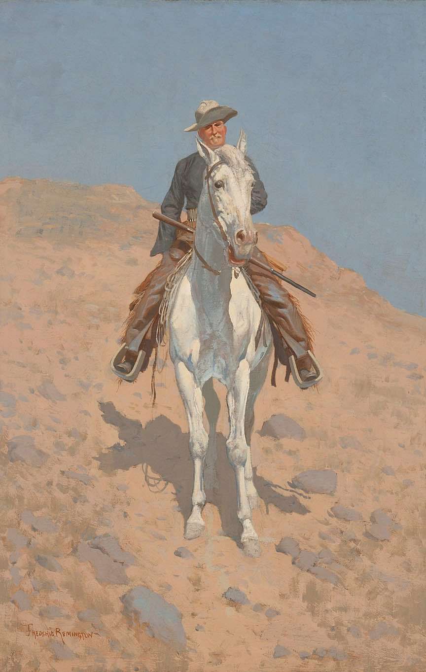 Self-Portrait on a Horse