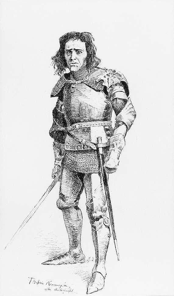 Richard Mansfield as Richard the Third