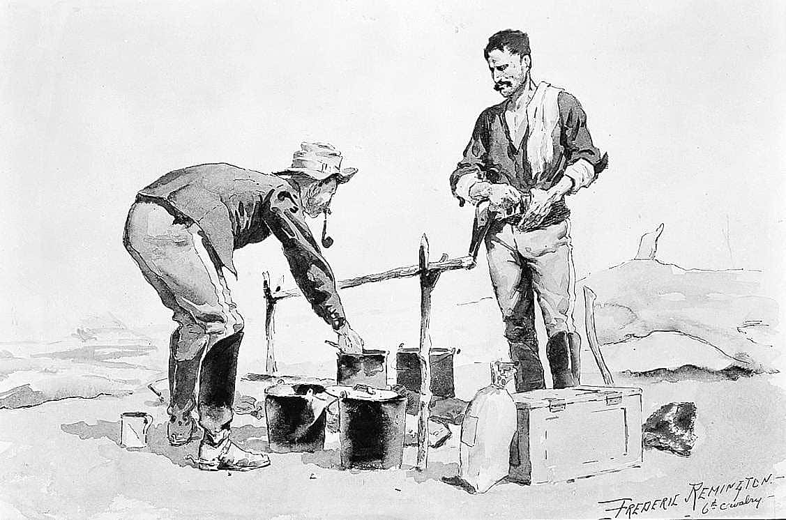 Cooking in Camp