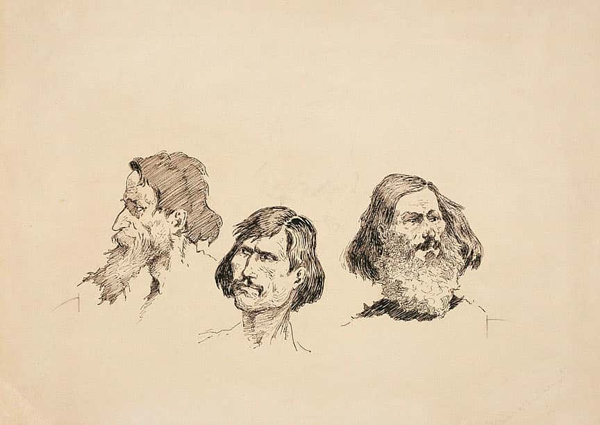 American, Mexican, and French Pioneer Types