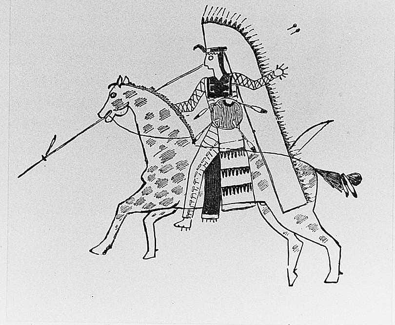 Old Indian Drawing