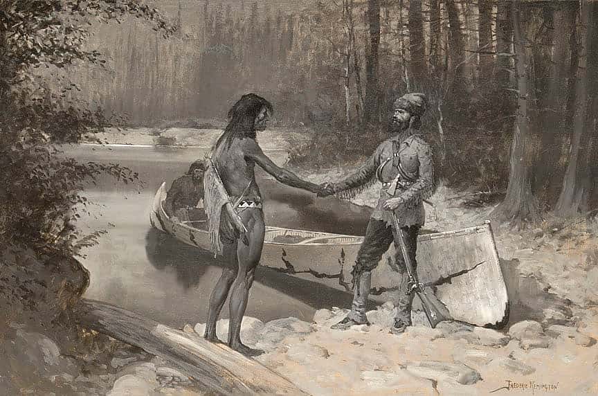 The Courrier [sic] du Bois and the Savage