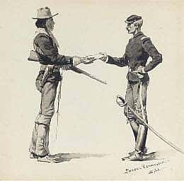The Dispatch-Bearer, Troop B., United States Scouts