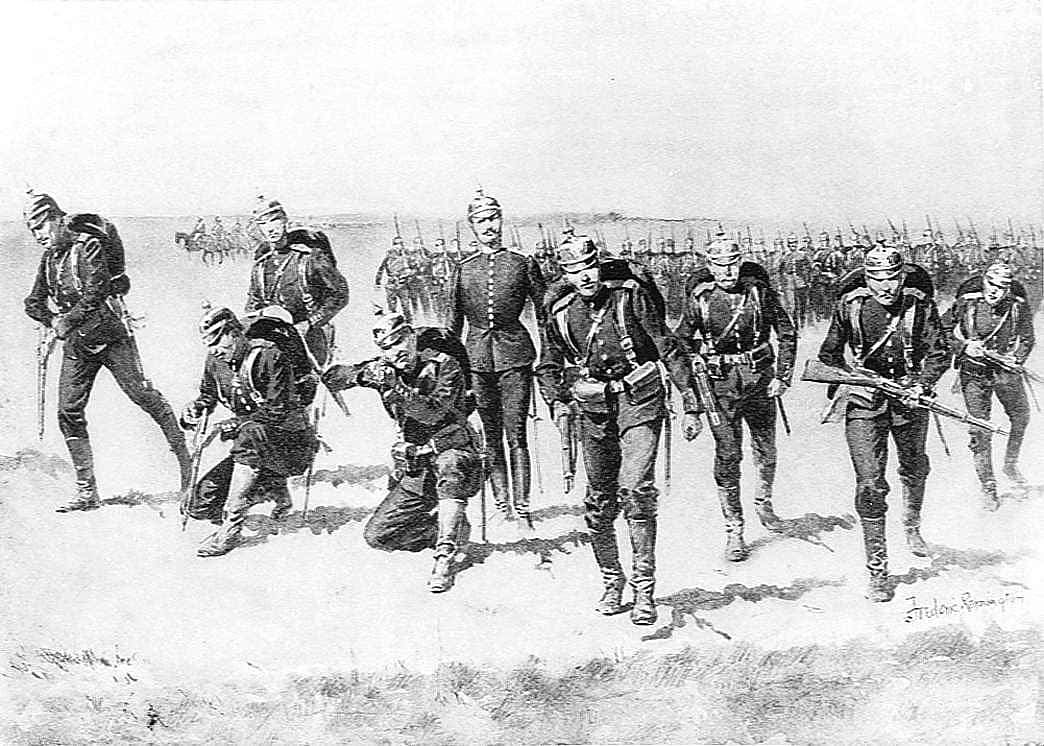Field Drill of Prussian Infantry