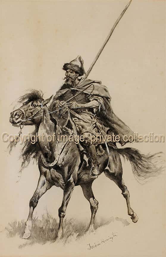 The Blue-China Cossack