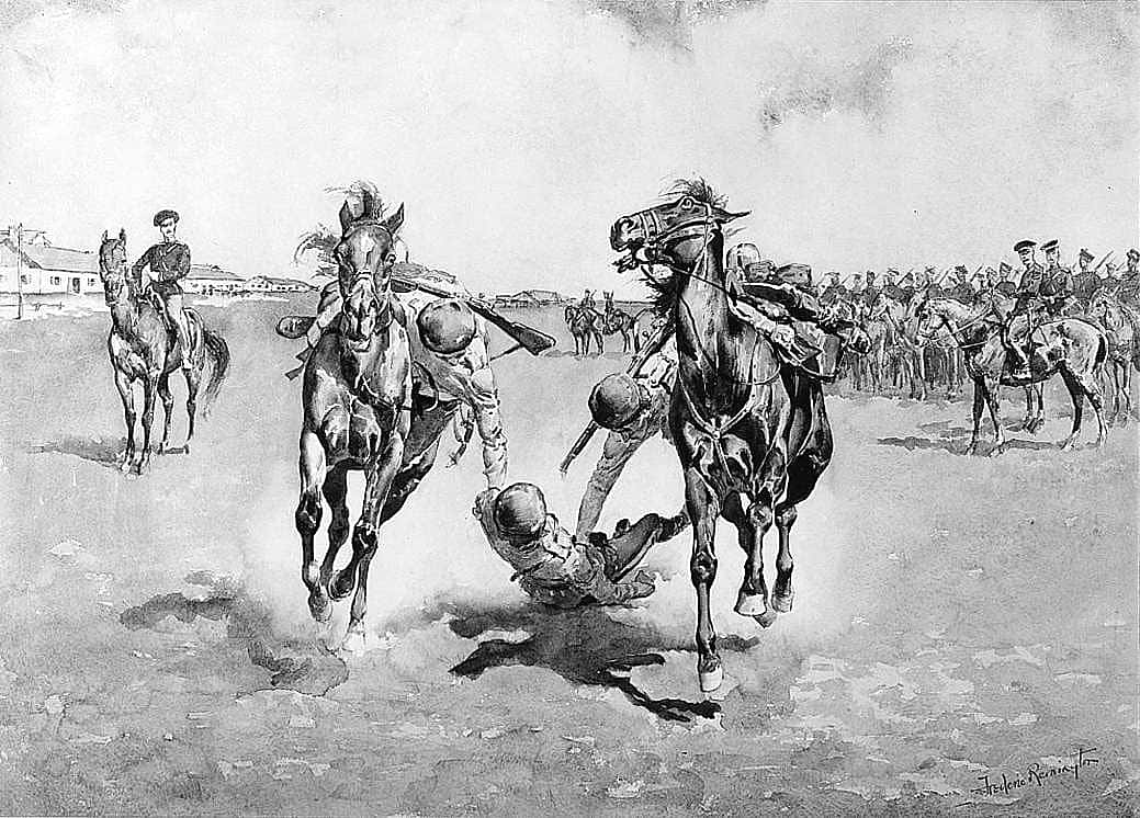 Cossack Drill--Rescuing the Wounded