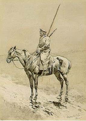 Cossack Picket on the German Frontier