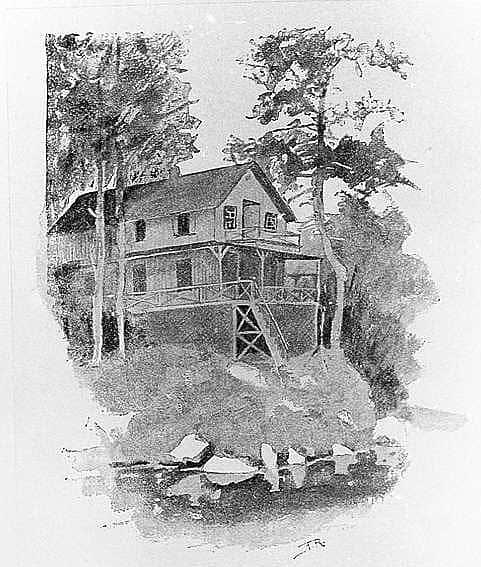 Untitled (Wayside and Fireside Rambles, house that Pete built)