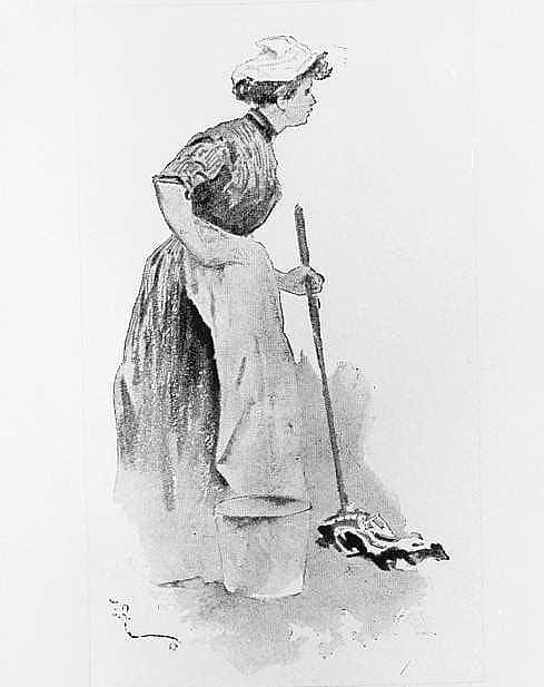 Untitled (Wayside and Fireside Rambles, the spring cleaning)