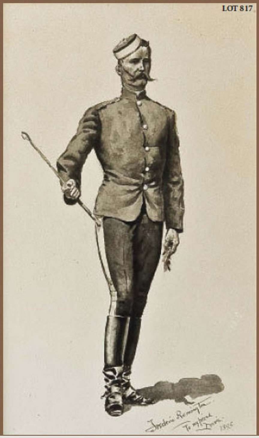 Street Dress of the Mounted Police, c. 1893