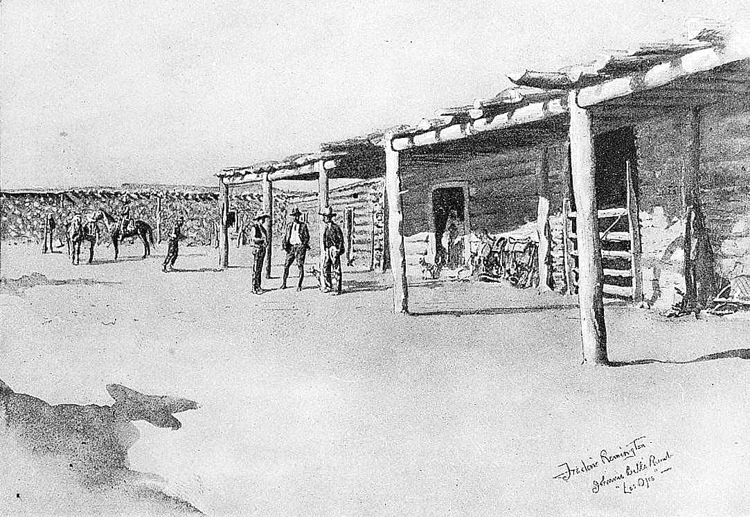 Untitled ("A Rodeo at Los Ojos," Johnnie Bell