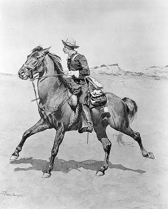 Cavalry Sergeant Mounted