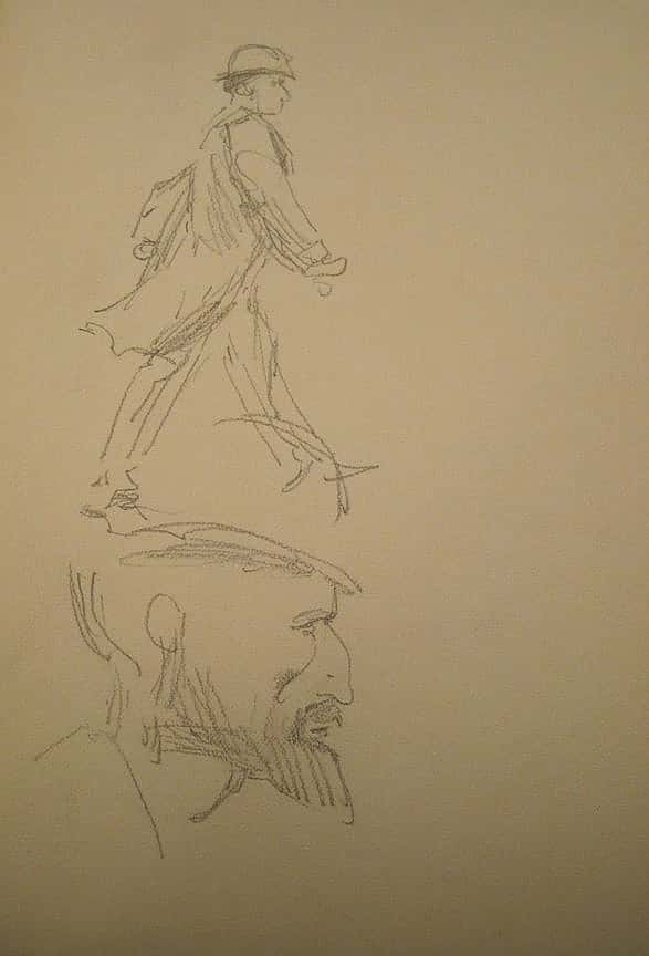 Untitled sketch (A Russian Jew)