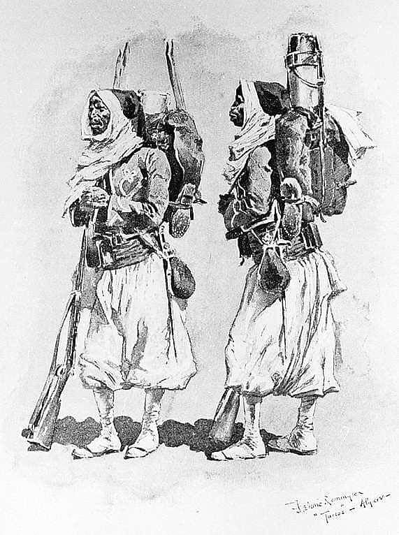 Turcos, Algeria