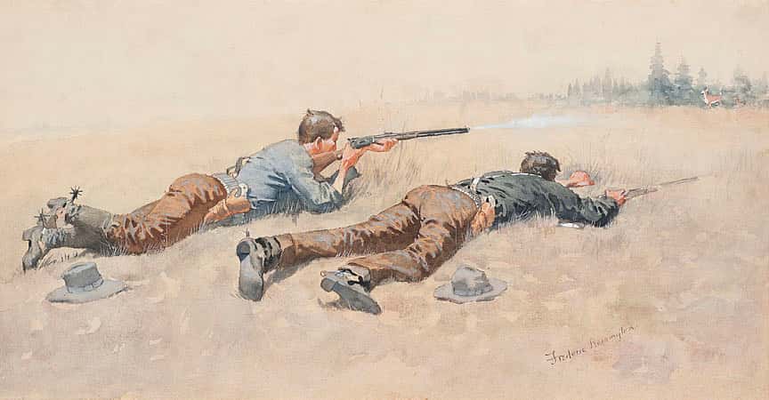 Hunters Taking Aim