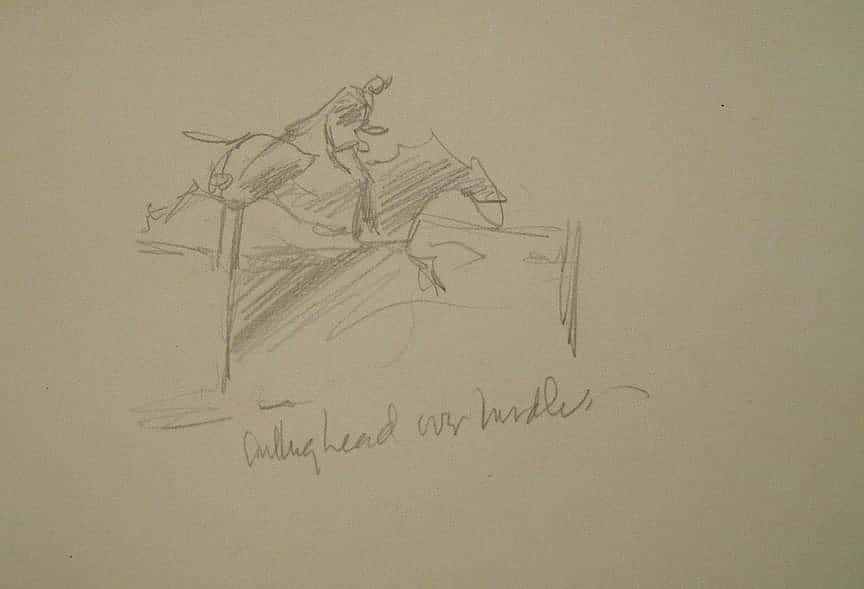 Cutting Lead over Hurdles-