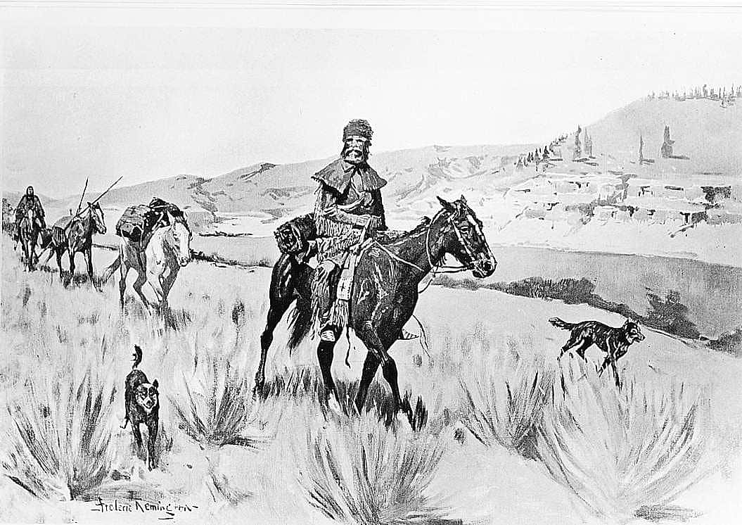 Hunting a Beaver Stream--1840