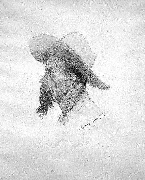 Untitled (Portrait of Man in Profile)