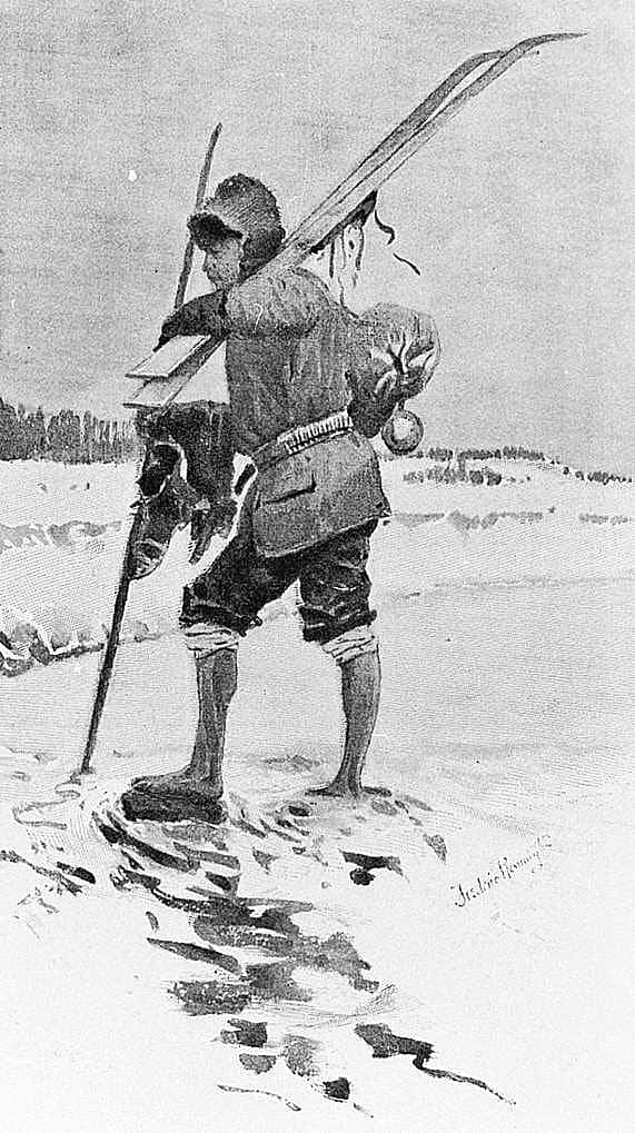 Wading an Icy Stream