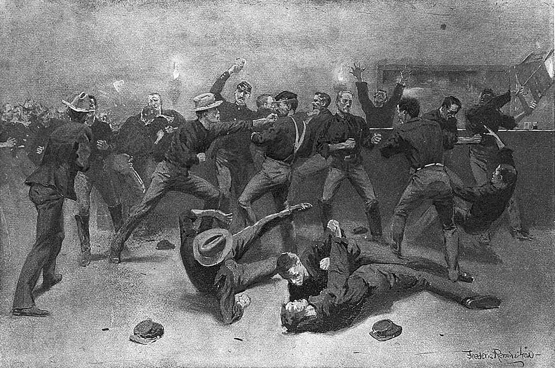 "A Beautiful Fight Ensued"