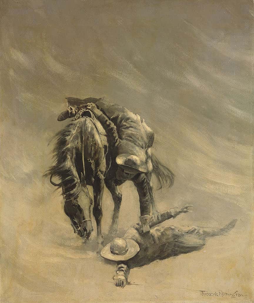 "Leaned Down from the Saddle and Turned It Over"