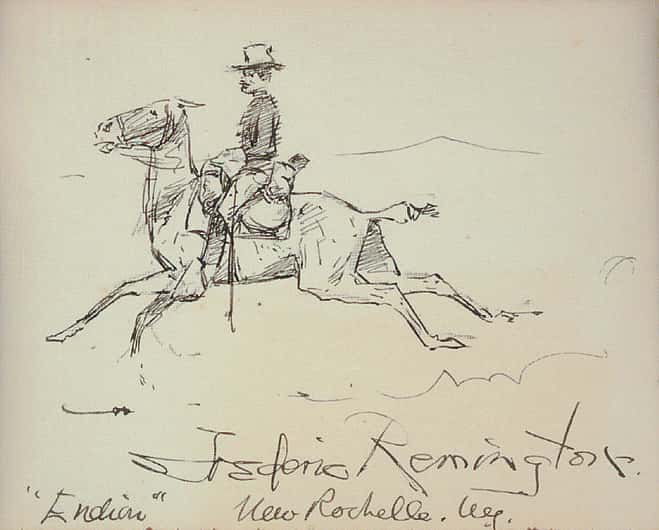 Cavalry Man on Horseback
