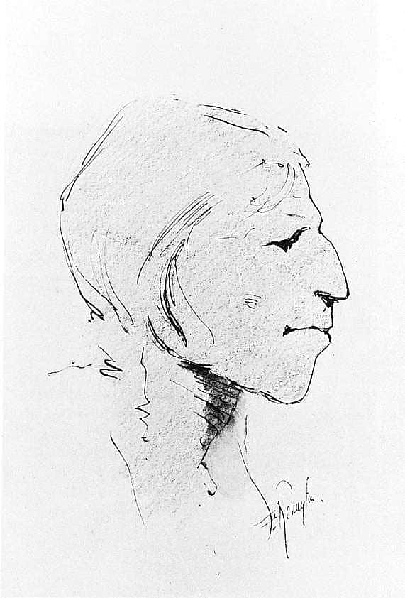 Untitled (Done in the Open, head of Indian)