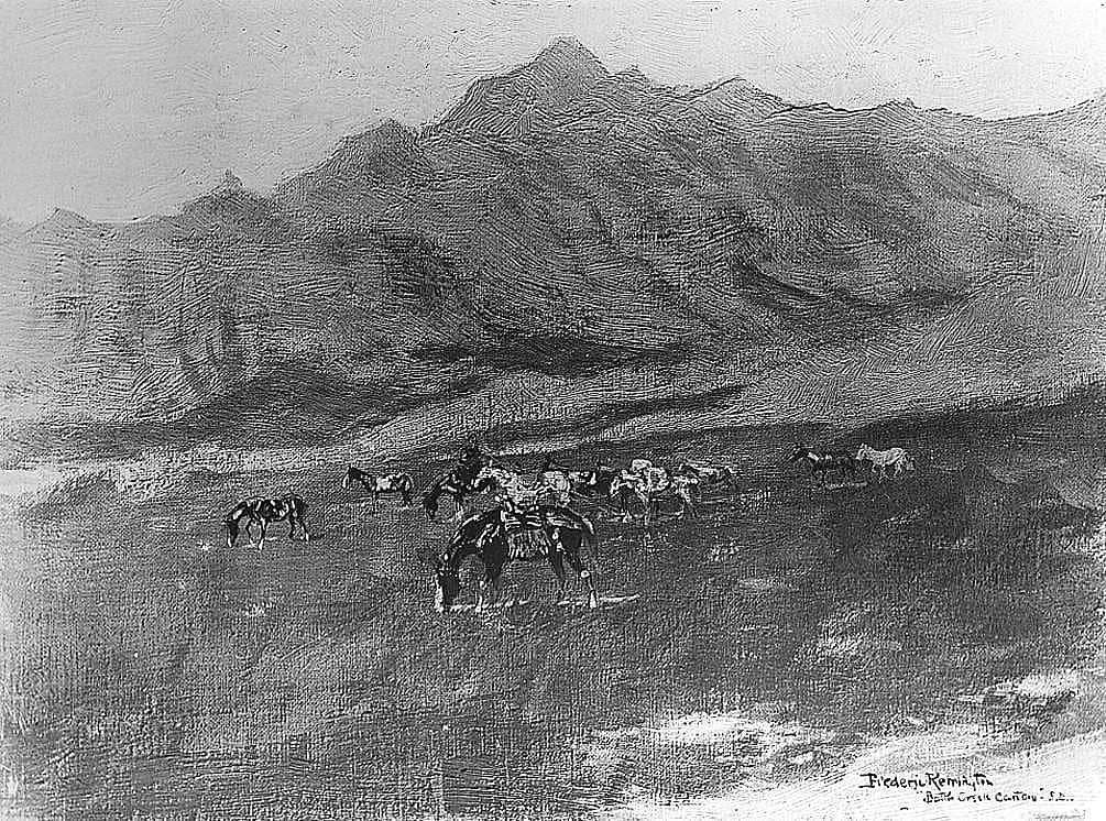 Sketch on the Cheyenne River